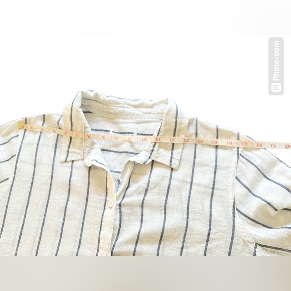 Women’s Long Sleeve Linen Cotton Shirt - Picture 6 of 7